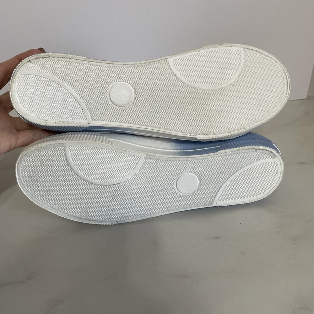 Rocket Dog Cheery Cotton Canvas Sneakers Women’s Size 11 Blue White Fade NEW - Picture 8 of 9